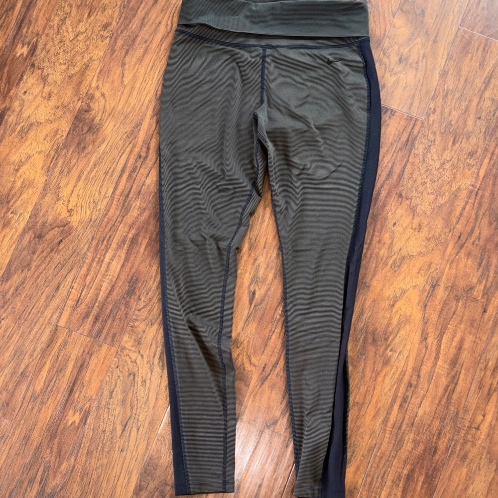 Nike Olive and Black Leggings